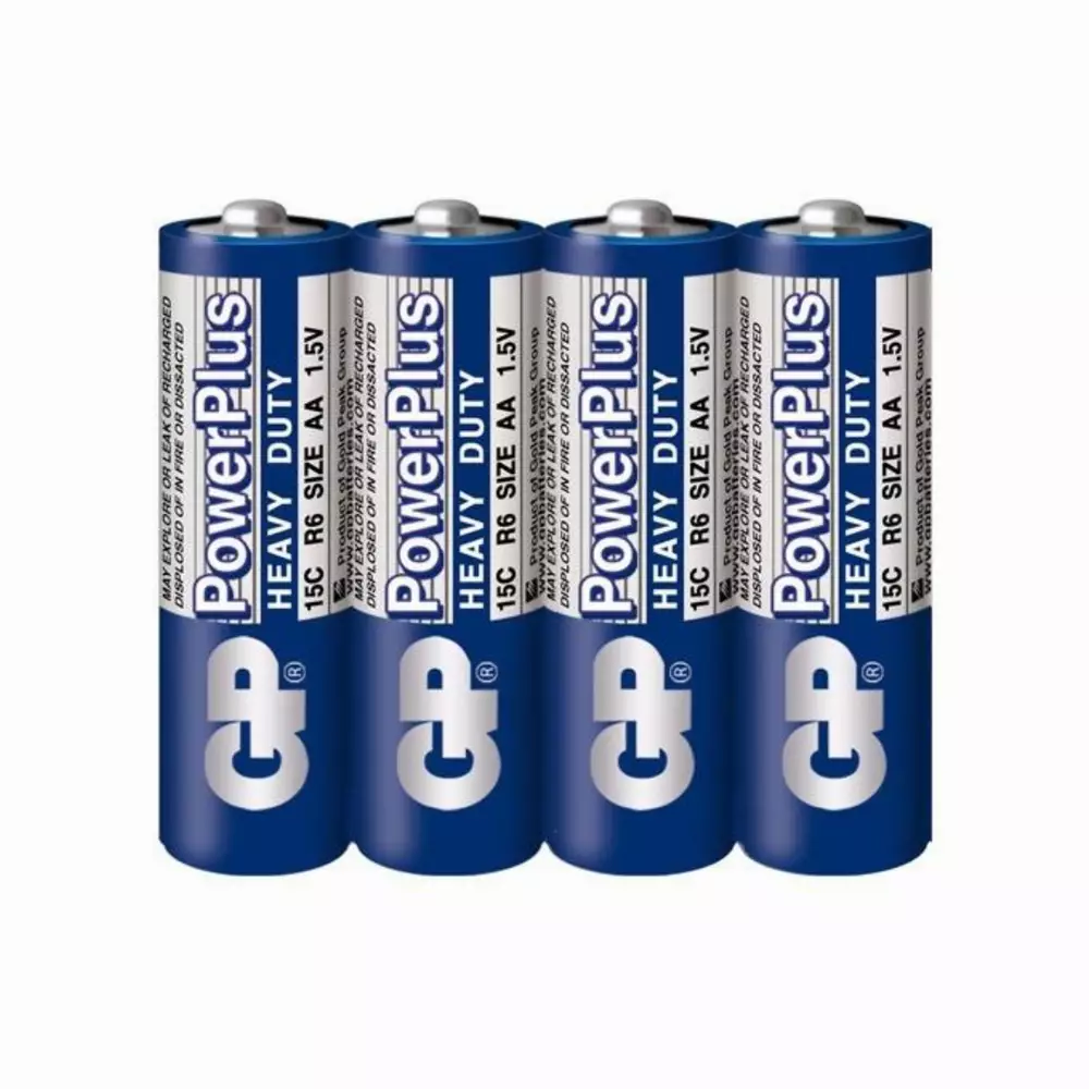 Цинк карбонова батерия GP R6 /4 бр. в опаковка/ shrink 1.5V