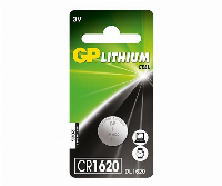 Литиева бутонна батерия GP  CR-1620 3V 1бр. /1pk/ GP