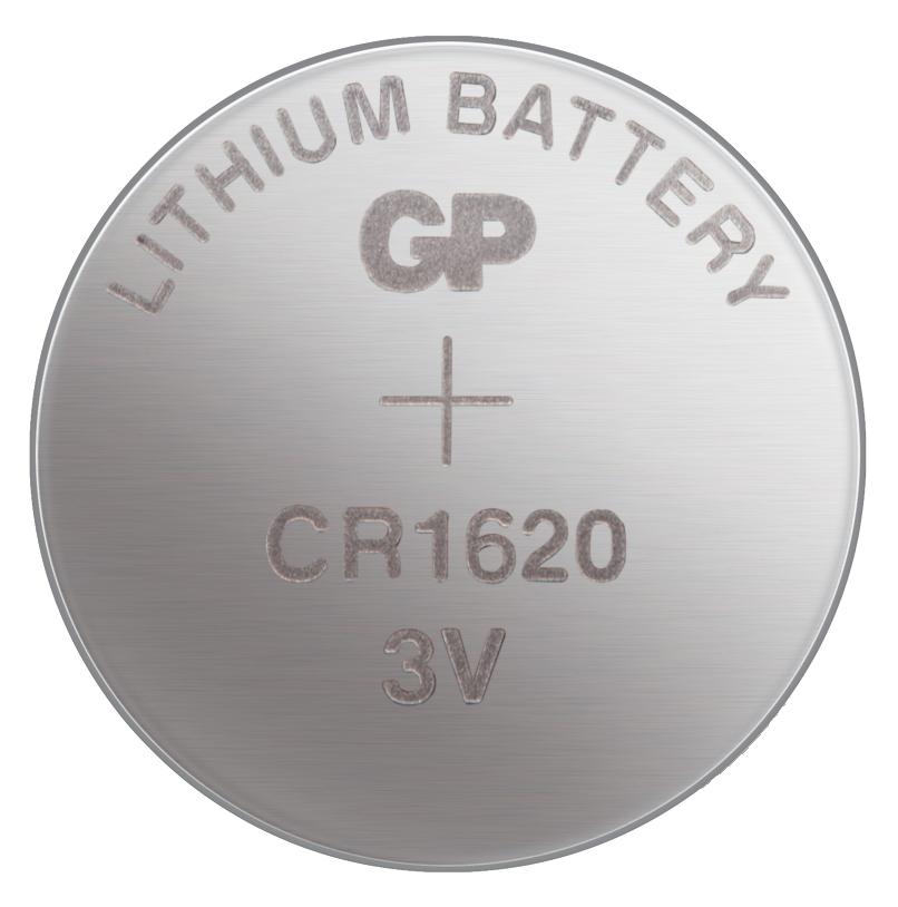 Литиева бутонна батерия GP  CR-1620 3V 1бр. /1pk/ GP