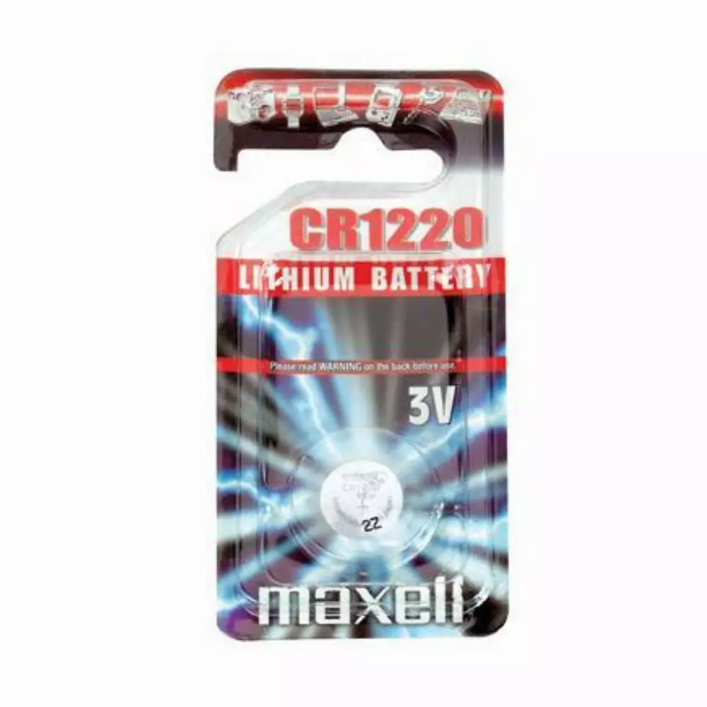 Бутонна батерия литиева MAXELL  CR-1220 3V