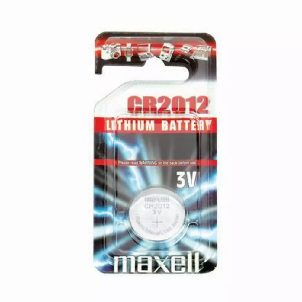 Бутонна батерия литиева MAXELL CR-2012 3 V