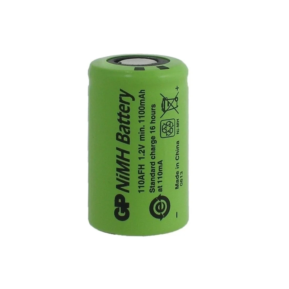 Акумулаторна батерия NiMH 110AFHO-B 2/3A, 2/3R23 1.2V 1100mAh 1бр. GP BATTERIES