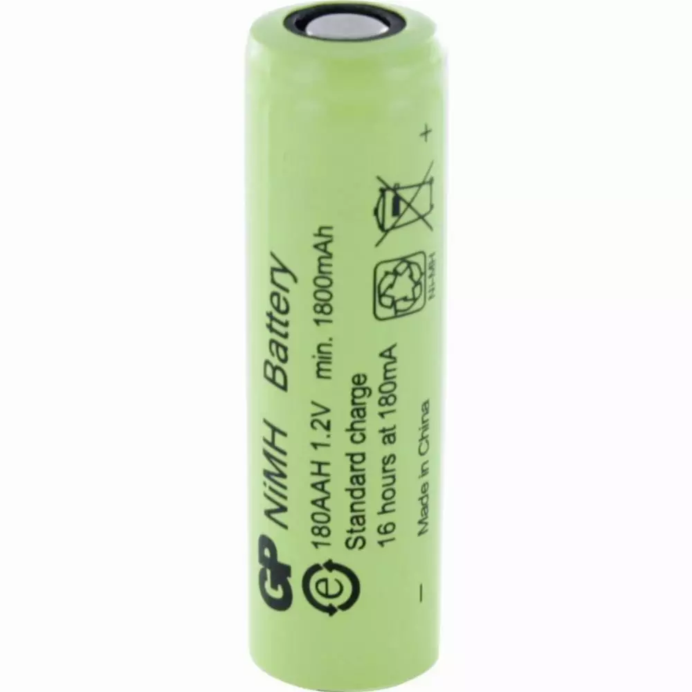Акумулаторна Батерия R6 AA 180AAH-B  1800mAh NiMH 1 бр. BULK  Industrial GP