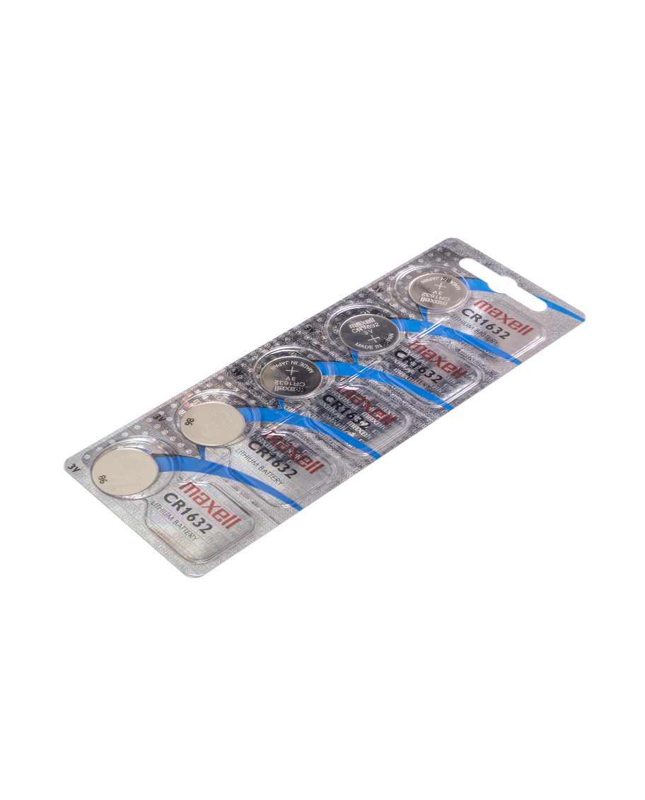 Button battery lithium MAXELL CR-1632 3V, 5pcs in blister /price for 1 pc./
