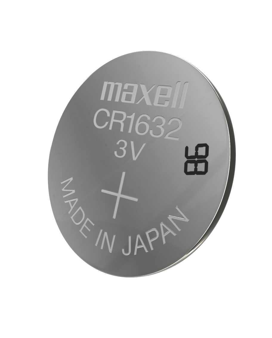 Button battery lithium MAXELL CR-1632 3V, 5pcs in blister /price for 1 pc./