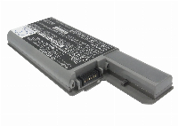Батерия за лаптоп DELL Latitude D820/D830, 11.1V, 6600mAh, Черен, Cameron sino