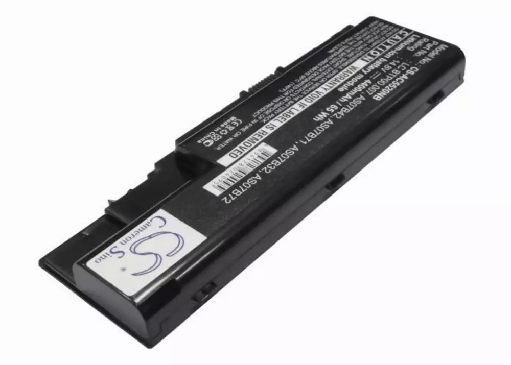 Батерия  за лаптоп ACER ASPIRE/TM 5520/5315/5320/5920/ 5720/6940, 14.8V, 4400mAh, Черен, Cameron sino