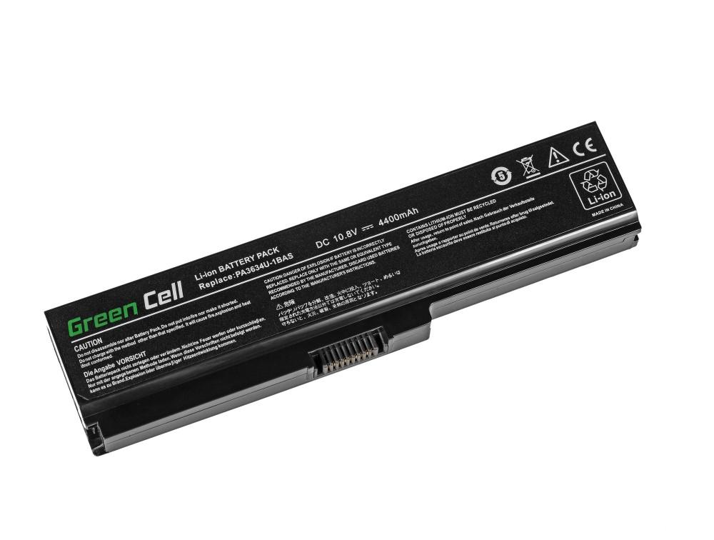 Μπαταρία για φορητό υπολογιστή Toshiba Satellite A660 C650 C660 C660D L650 L650D L655 L670 L670D L675 PA3635U PA3634U 10.8V 4400 mAh GREEN CELL