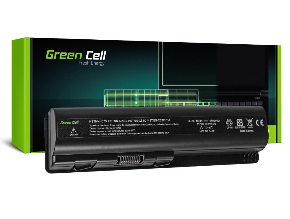 Батерия  за лаптоп HSTNN-LB72 HSTNN-IB72 for HP HP DV4 DV5 DV6  G50 G60 G61 G70 Compaq Presario CQ60 CQ61 CQ70 CQ71  10.8V 4400mAh GREEN CELL
