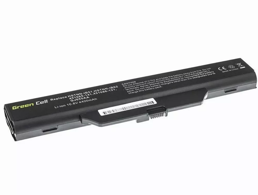 Батерия  за лаптоп HSTNN-IB51 for HP 550 610 615 Compaq 550 610 615 6720 6830 LB51 10.8V 4400mAh GREEN CELL
