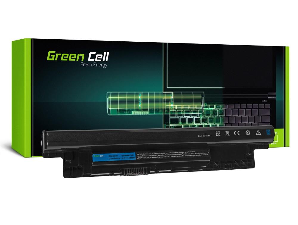 Батерия  за лаптоп Dell Inspiron 14 3000 15 3000 3521 3537 15R 5521 5537 17 5749 15R 10.8V 4400mAh GREEN CELL