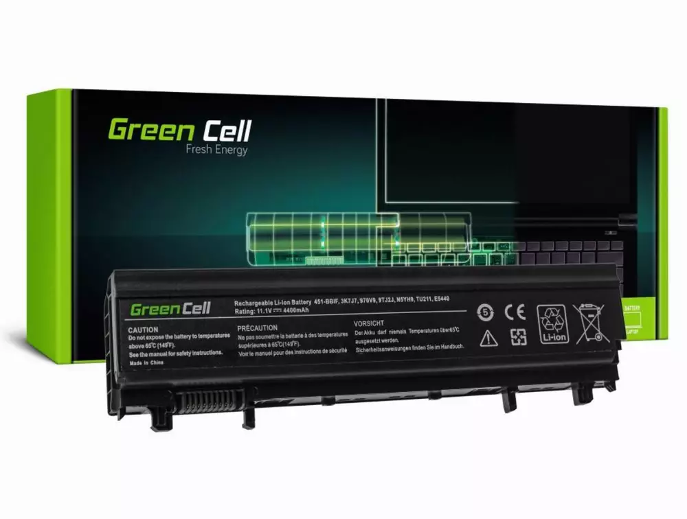 Батерия за лаптоп Dell Latitude E5440 E5540 11.1V 4400mAh GREEN CELL