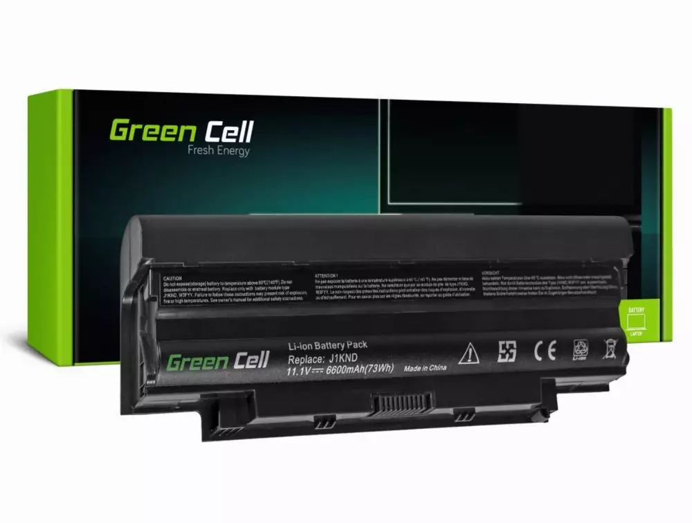 Батерия  за лаптоп Dell Inspiron 15 N5010 15R N5010 N5010 N5110 14R N5110 3550 Vostro 3550 11.1V 6600mAh GREEN CELL