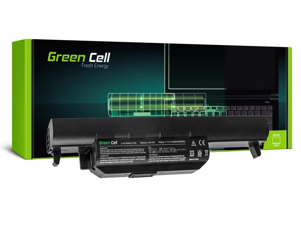 Батерия  за лаптоп ASUS A32-K55 GREEN CELL