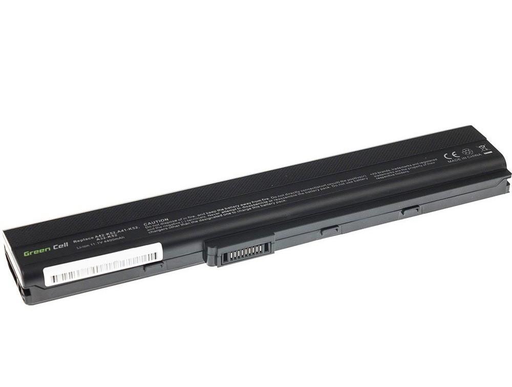 Batería para portátil Asus K52 K52J K52F K52JC K52JR 10.8V 4400mAh GREEN CELL