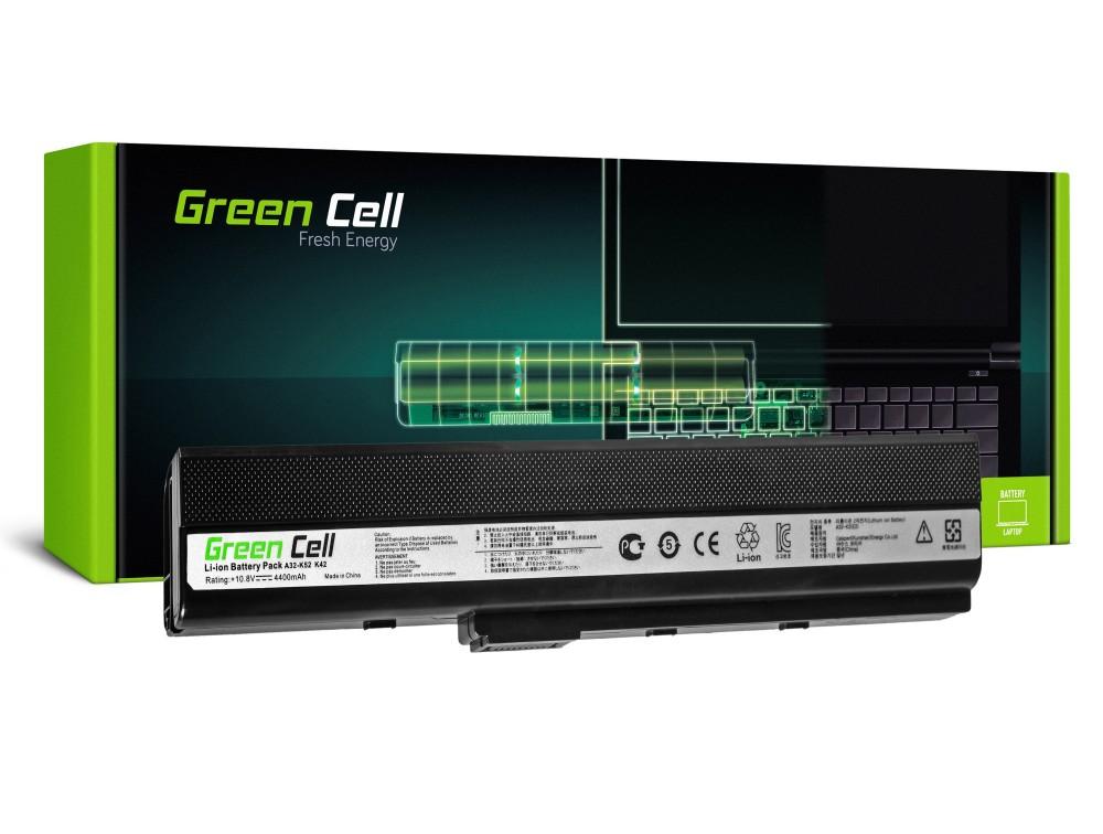 Batería para portátil Asus K52 K52J K52F K52JC K52JR 10.8V 4400mAh GREEN CELL