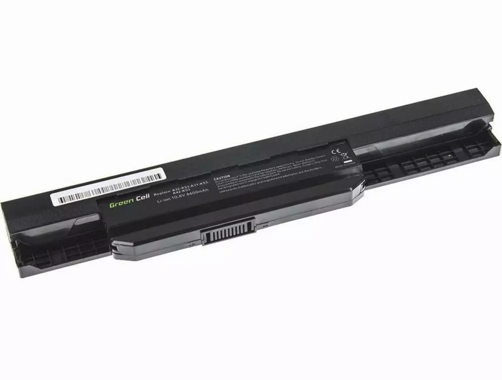 Батерия за лаптоп Asus A32-K53 K53E K53S K53SV X53 X53S X53U X54 X54C X54H 11.1V 4400mAh GREEN CELL