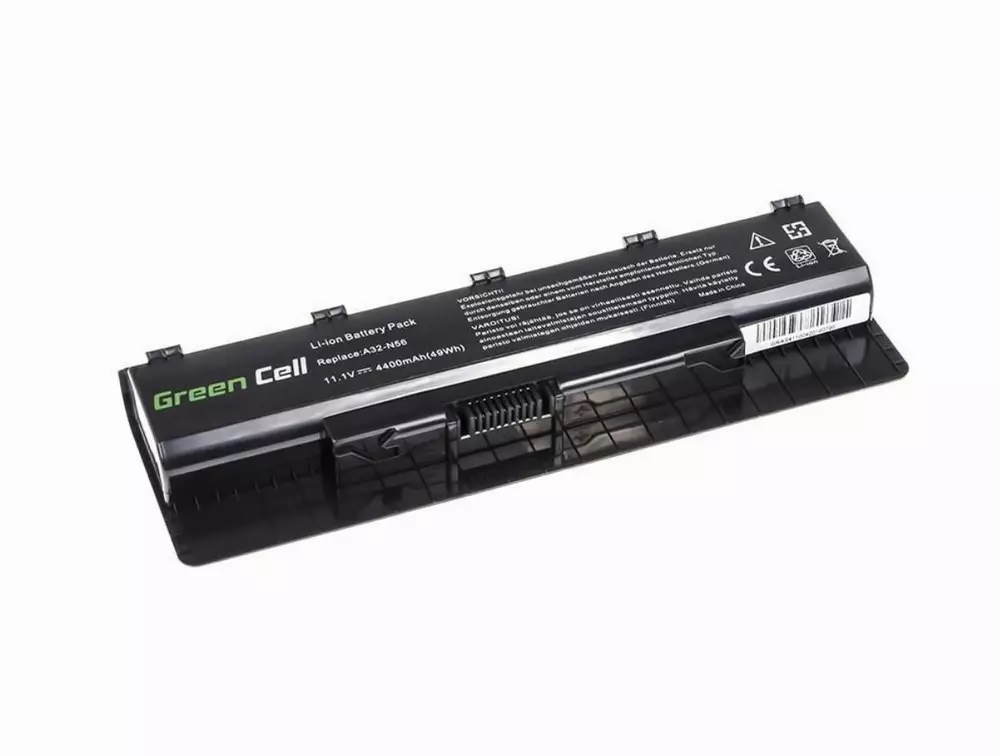 Батерия  за лаптоп Asus G56 N46 N56 N56DP N56V N56VM N56VZ N76 10.8V 4400mAh GREEN CELL