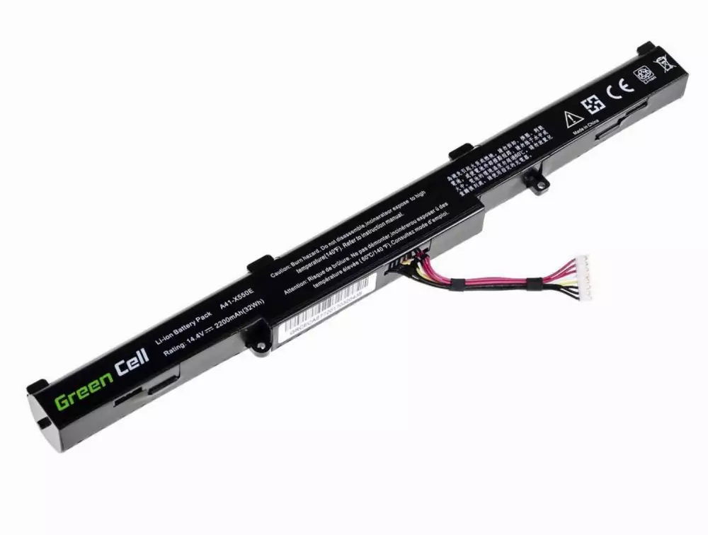 Батерия за лаптоп Asus A41-X550E F550 F750 K550 K750 R510 R750 X550 X750 14.4V 2200mAh GREEN CELL