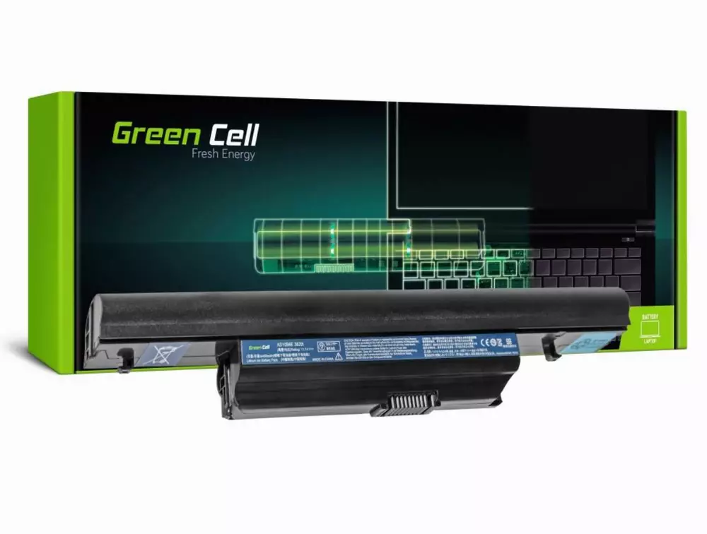 Батерия  за лаптоп  AS10B75 AS10B31 for Acer Aspire 5553 5625G 5745 11.1V 4400mAh GREEN CELL
