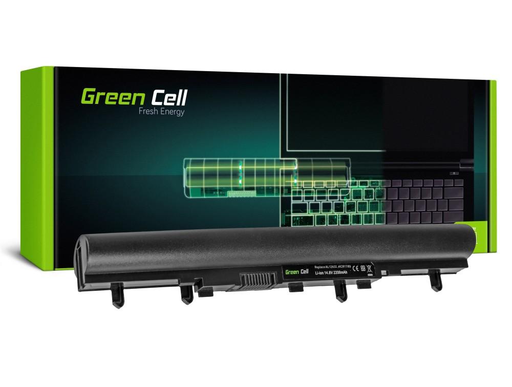 Батерия  за лаптоп Acer Aspire E1-522 E1-530 E1-532 E1-570 E1-572 V5-531 V5-571 AL12A32 14.4V 2200mAh GREEN CELL