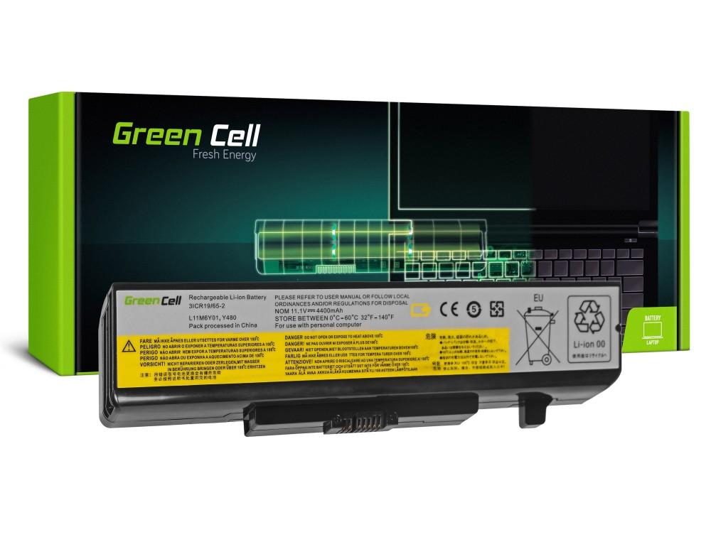 Батерия  за лаптоп Lenovo Y480 V480 Y580 G500 G505 G510 G580 G585 G700 IdeaPad Z580 P580 11.1V 4400mAh GREEN CELL