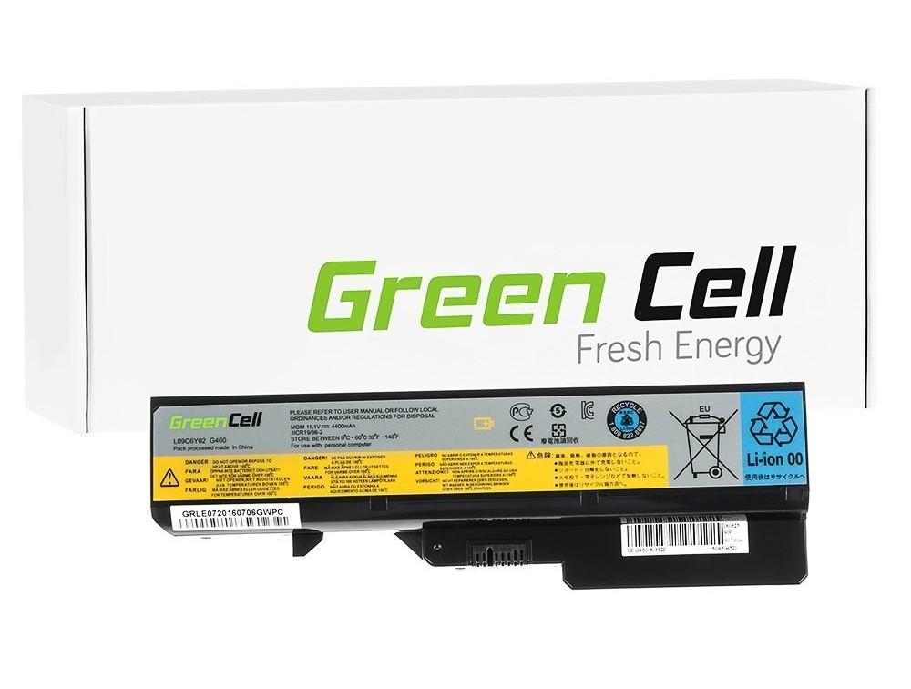 Батерия  за лаптоп IBM Lenovo B570 G560 G570 G575 G770 G780 IdeaPad Z560 Z565 Z570 Z585 10.8V 4400mAh GREEN CELL
