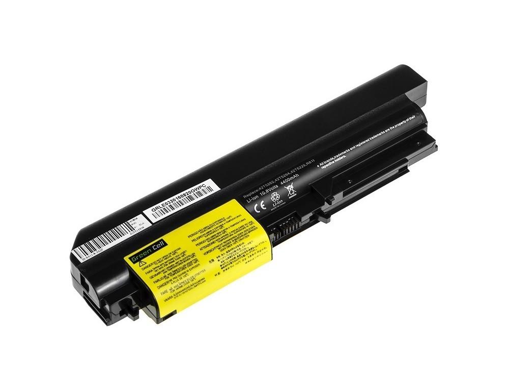 Батерия  за лаптоп IBM Lenovo ThinkPad T61 R61 T400 R400 42T4530 10.8V 4400mAh GREEN CELL