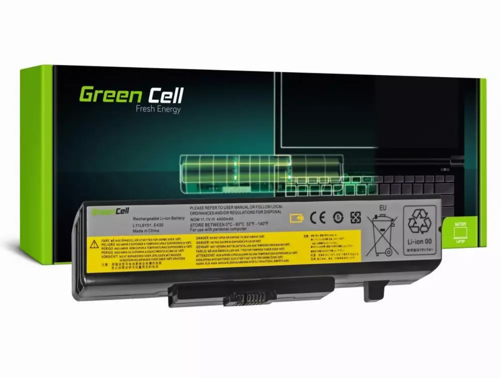 Батерия  за лаптоп LENOVO  L11S6Y01 V580 ThinkPad Edge E430 E440 E530  11.1V 4400mAh GREENCELL
