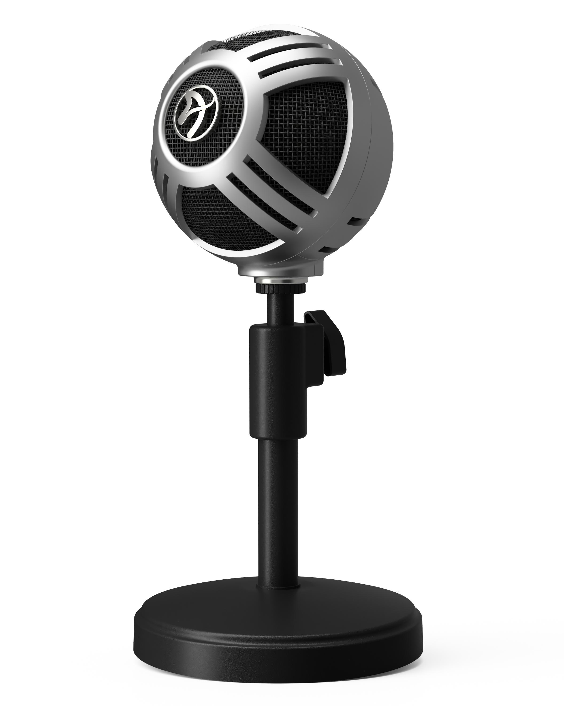 Microfon de birou Arozzi Sfera Pro Silver
