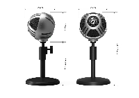 Настолен микрофон Arozzi Sfera Pro Silver