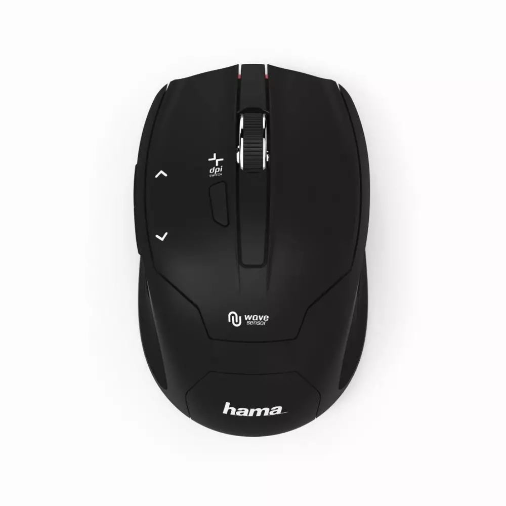 Мишка HAMA Milano Wireless/Безжична Black