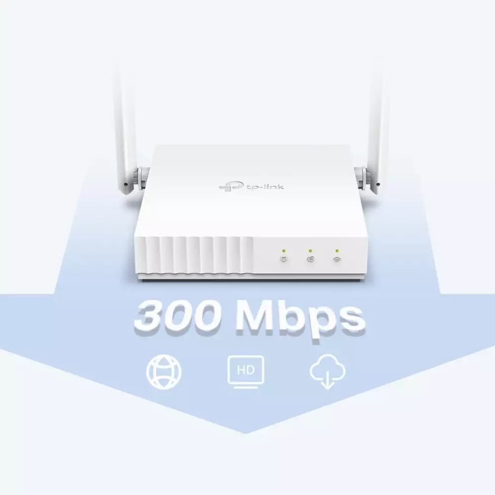 Безжичен рутер TP-LINK TL-WR844N, 300Mbps, 5dB антени