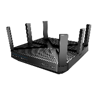 Безжичен рутер TP-Link Archer C4000, MU-MIMO, tri band, 4xGbE, USB 3.0, USB 2.0, 6 антени