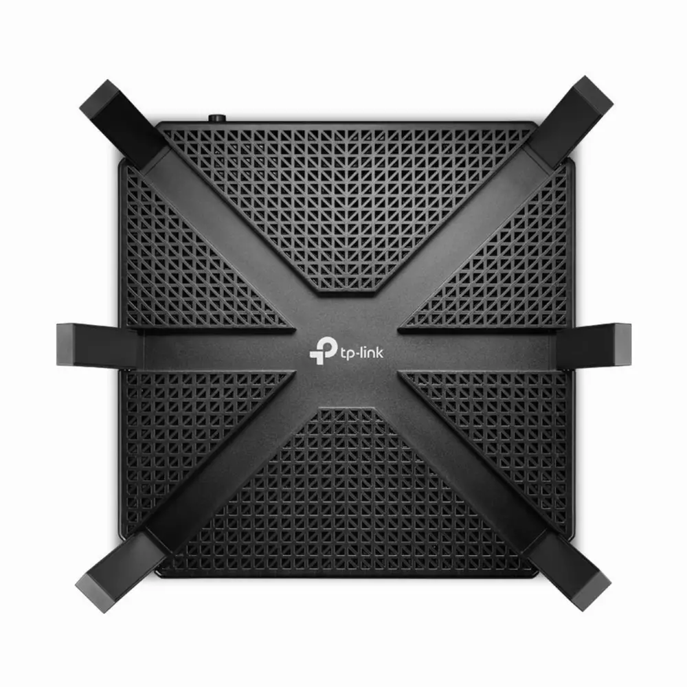 Безжичен рутер TP-Link Archer C4000, MU-MIMO, tri band, 4xGbE, USB 3.0, USB 2.0, 6 антени
