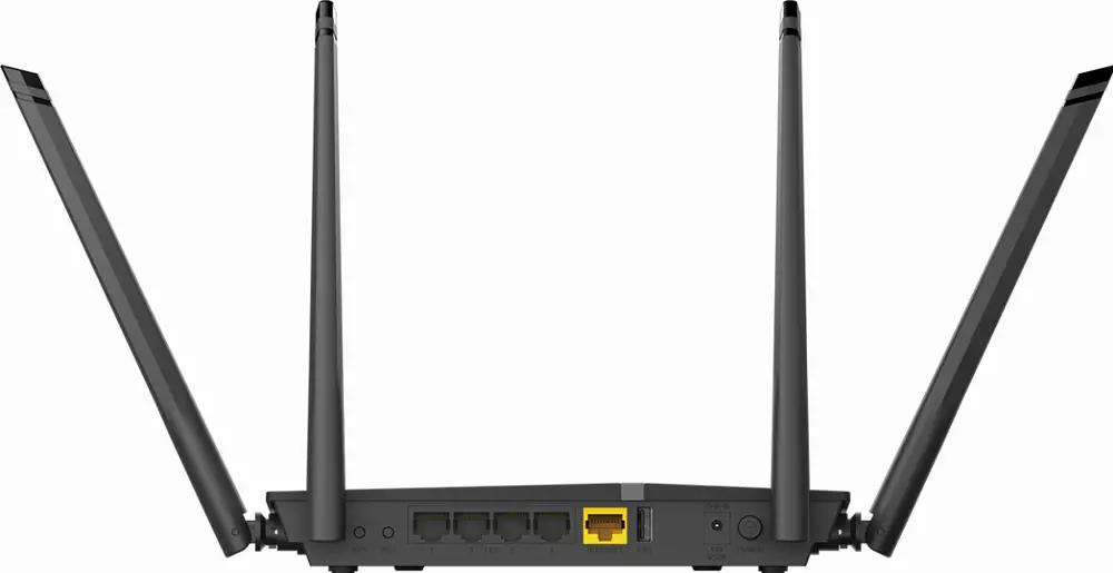 Безжичен рутер D-LINK DIR-825/EE, Двубандов AC1200, 10/100/1000