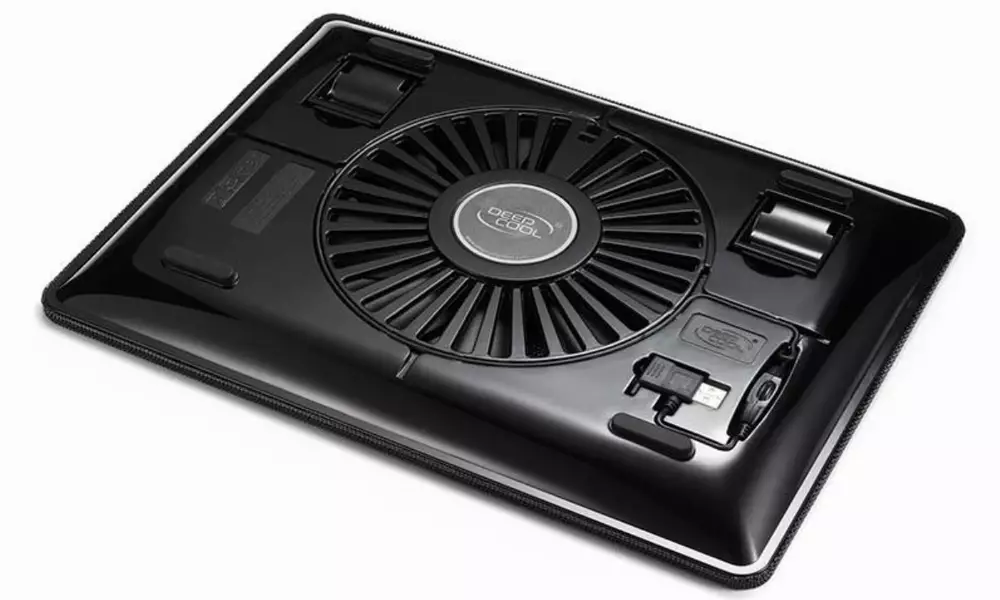 Охладител за лаптоп DeepCool N1, 15.6", 180 mm, Черен