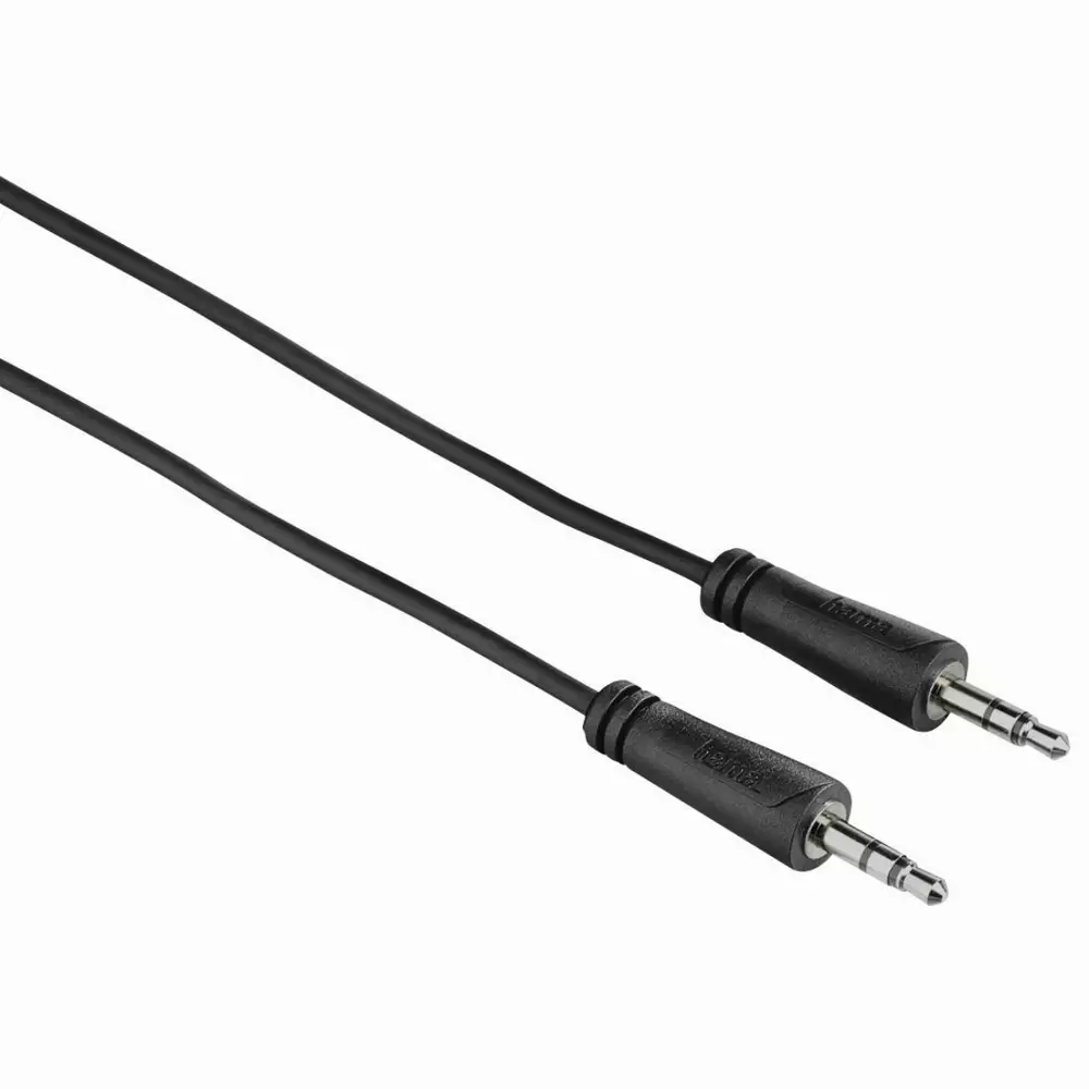 Свързващ кабел HAMA Audio Cable, 3.5мм мъжки - 3.5мм мъжки жак, 5м