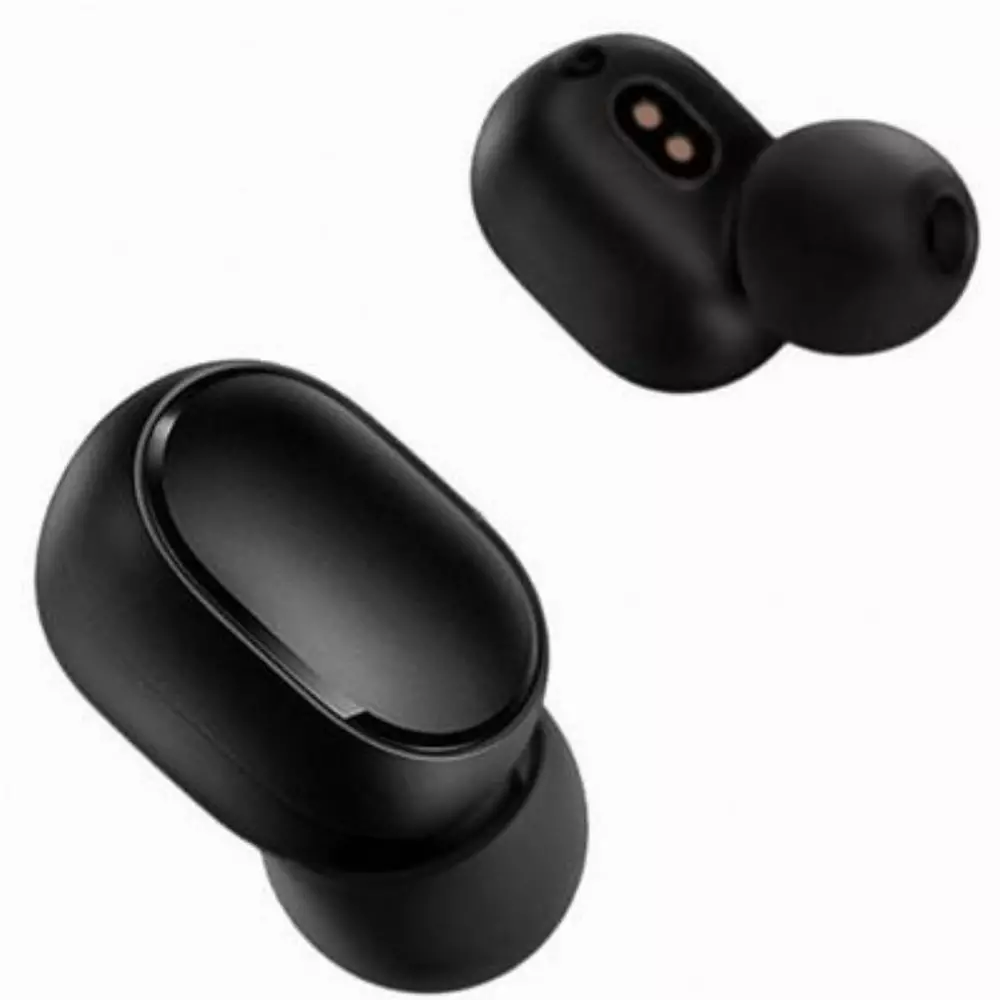 Блутут слушалки-тапи с докинг кутийка Xiaomi Mi Basic True Wireless, Черен