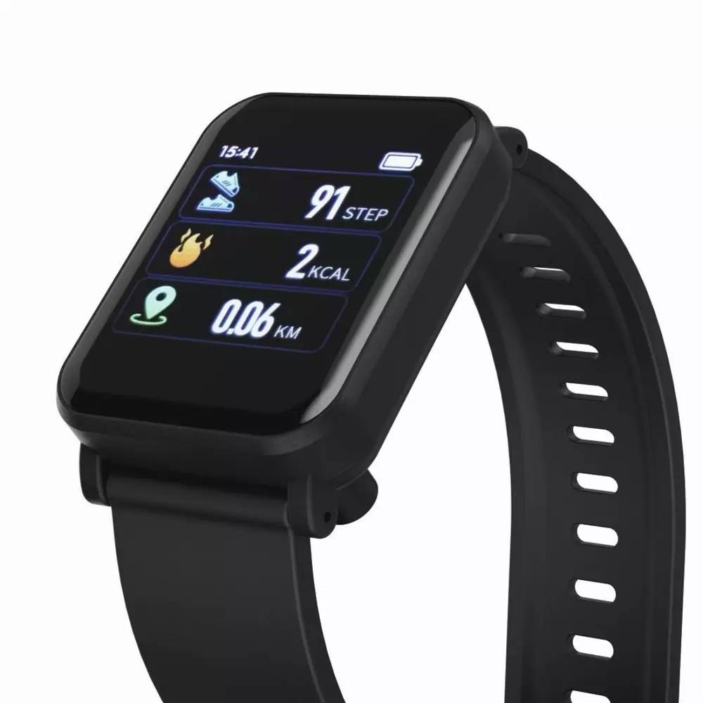 Фитнес гривна HAMA Fit Track 5900, Водоустойчив, Пулс, GPS, Черна