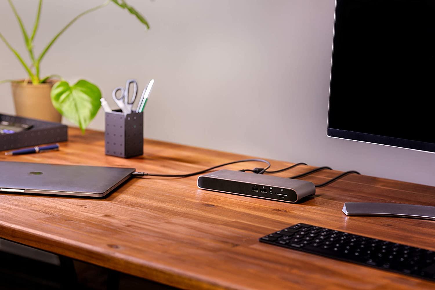 Докинг станция Elgato Thunderbolt 3 Pro, сивa