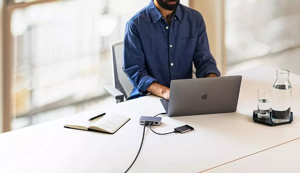 Докинг станция Elgato Thunderbolt 3 Mini, сивa
