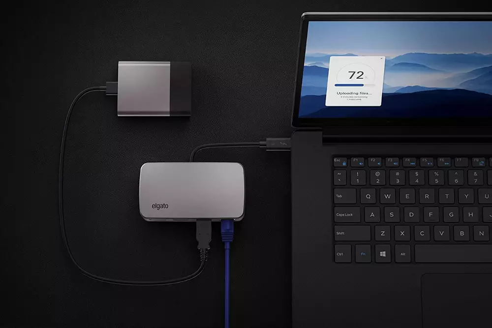 Докинг станция Elgato Thunderbolt 3 Mini, сивa