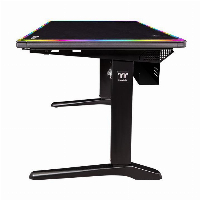 Геймърско бюро TteSports Level 20 GT BattleStation, Black, Електрическо управление на височина