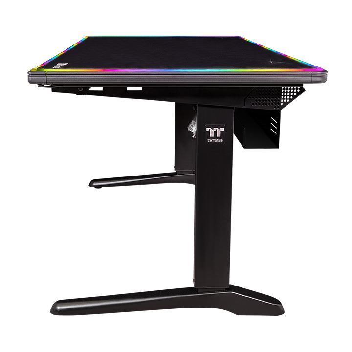 Геймърско бюро TteSports Level 20 GT BattleStation, Black, Електрическо управление на височина