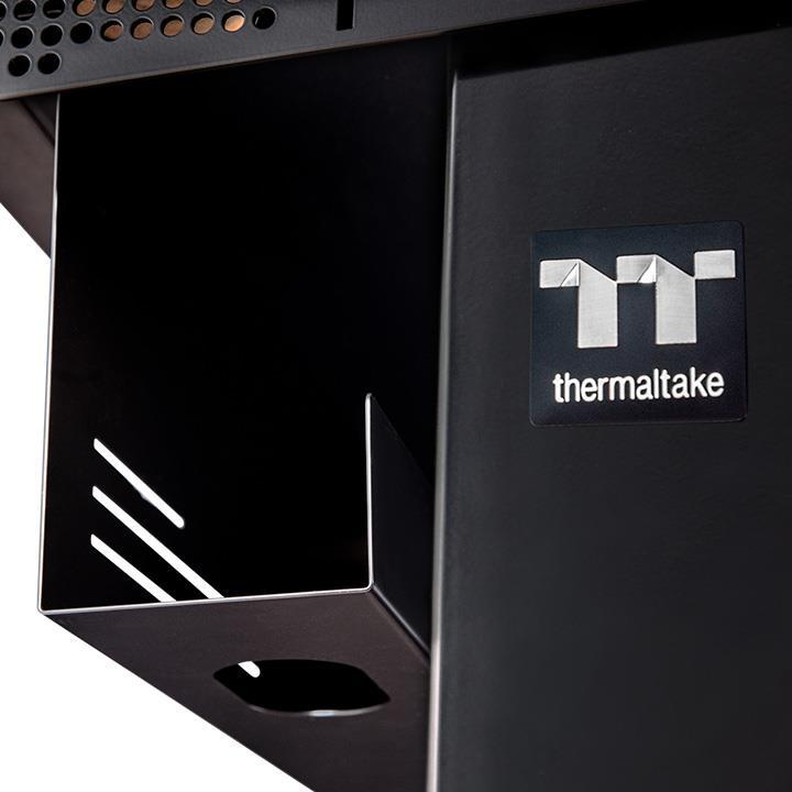 Геймърско бюро TteSports Level 20 GT BattleStation, Black, Електрическо управление на височина