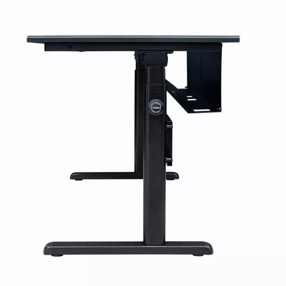 Геймърско бюро TteSports Level 20 GT BattleStation, Black, Механично управление на височина
