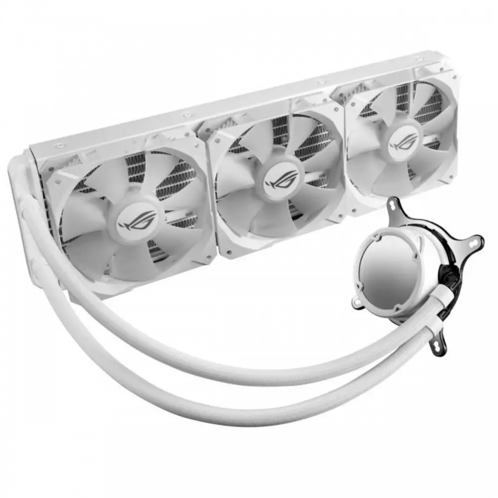 Водно охлаждане за процесор Asus ROG STRIX LC 360 RGB White Edition