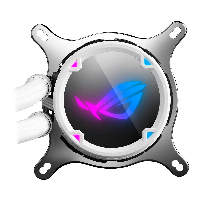 Водно охлаждане за процесор Asus ROG STRIX LC 360 RGB White Edition