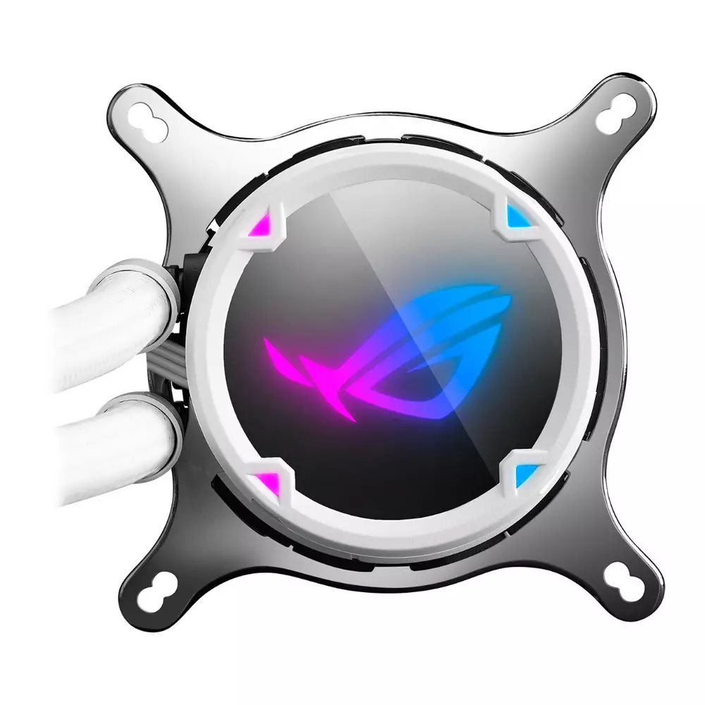 Водно охлаждане за процесор Asus ROG STRIX LC 360 RGB White Edition